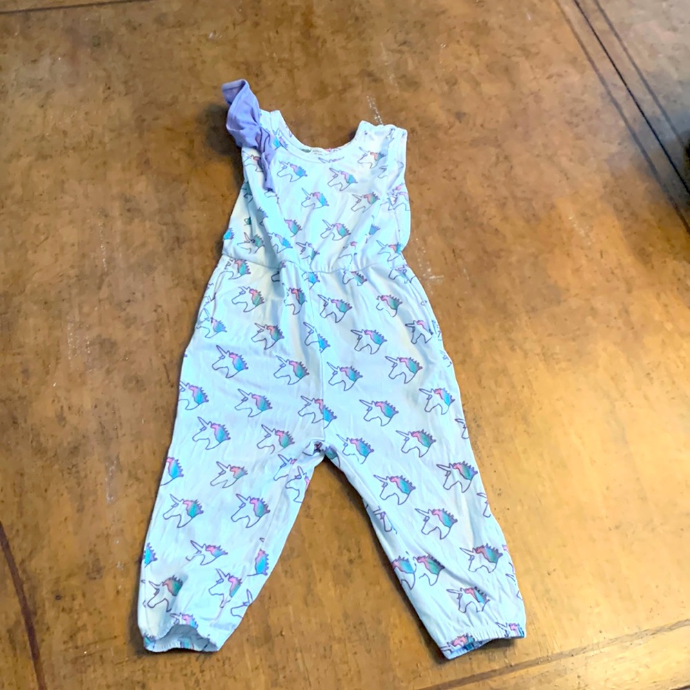 Monica + Andy Unicorn Romper/ Jumpsuit